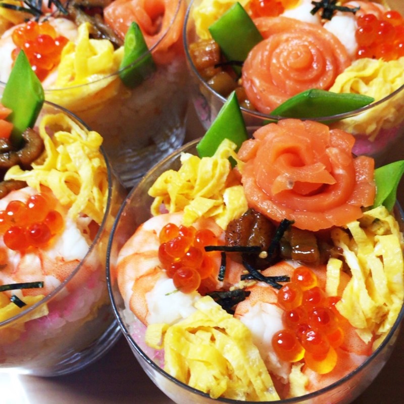 みんなの 可愛いちらし寿司 レシピが195品 クックパッド