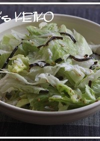 【農家のレシピ】レタスとしらすのサラダ