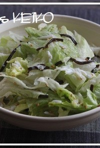 【農家のレシピ】レタスとしらすのサラダ