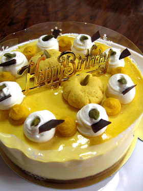 * かぼちゃムースケーキ *