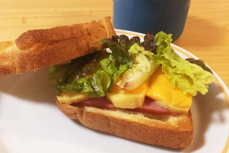 ビール酵母パンサンドイッチ レシピ 作り方 By うみの一人暮らし料理 クックパッド 簡単おいしいみんなのレシピが351万品