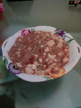 辛くない麻婆豆腐☆