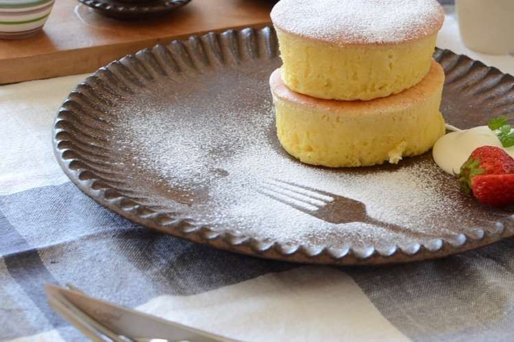 厚焼きホットケーキ レシピ 作り方 By M Pome クックパッド 簡単おいしいみんなのレシピが349万品