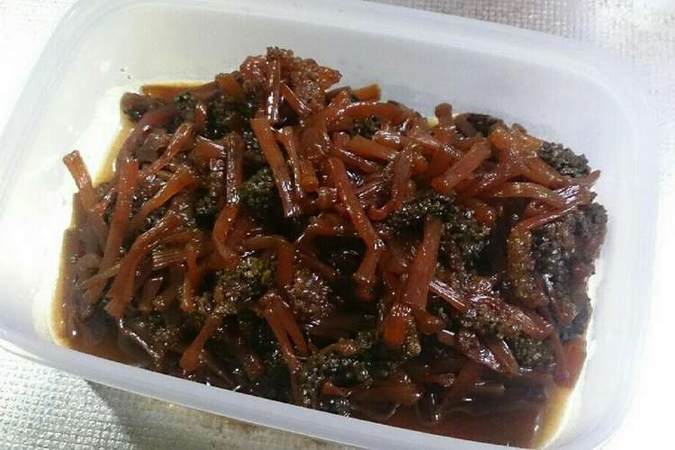 つくしの佃煮 レシピ 作り方 By なかpapa クックパッド 簡単おいしいみんなのレシピが352万品
