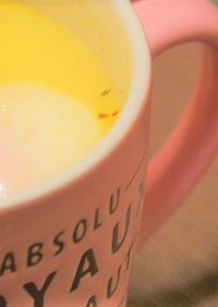 簡単 半熟卵のコーンスープ