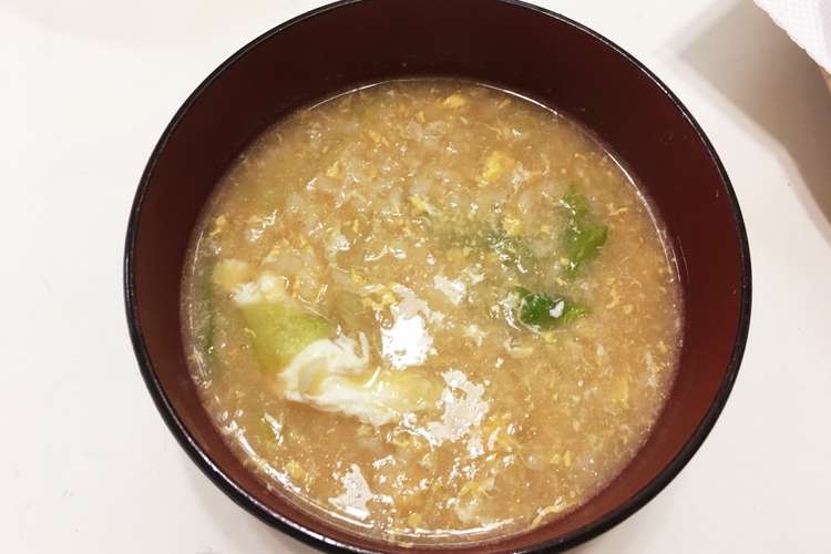 朝食や風邪にいかが 大根と卵の和風雑炊 レシピ 作り方 By えだま21 クックパッド 簡単おいしいみんなのレシピが352万品