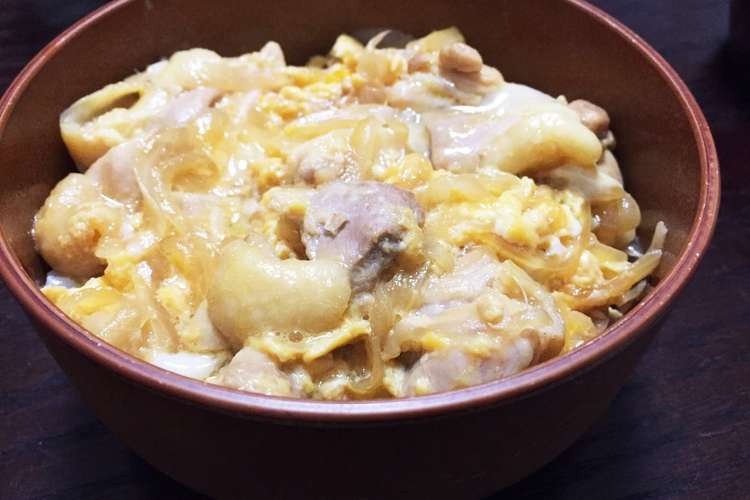 晩御飯に 簡単 親子丼 レシピ 作り方 By はやひ 34 クックパッド 簡単おいしいみんなのレシピが350万品