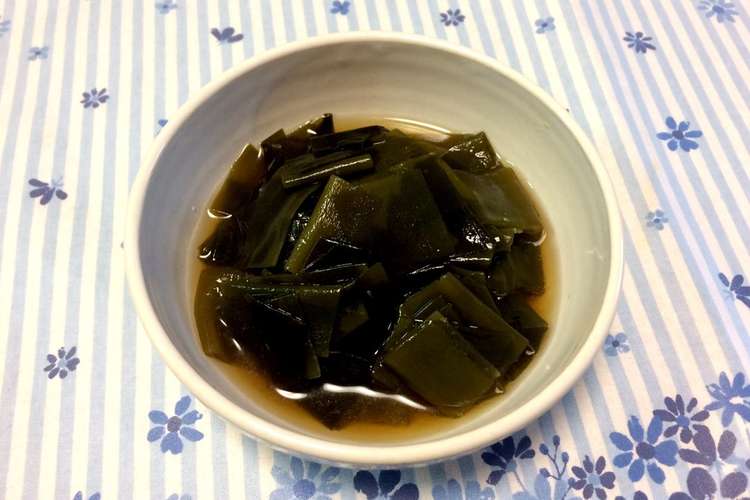 早煮芽昆布のおつまみ 戻し方 レシピ 作り方 By Yummy クックパッド