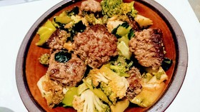 お肉♡でっかいお肉をひき肉で!