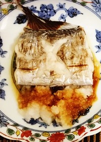 グリルで美味しく 太刀魚の塩焼き