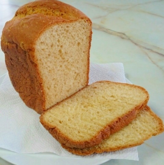 胡麻香る食パン　ホームベーカリーおまかせの画像