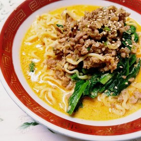 即席味噌ラーメンアレンジ!簡単☆担々麺