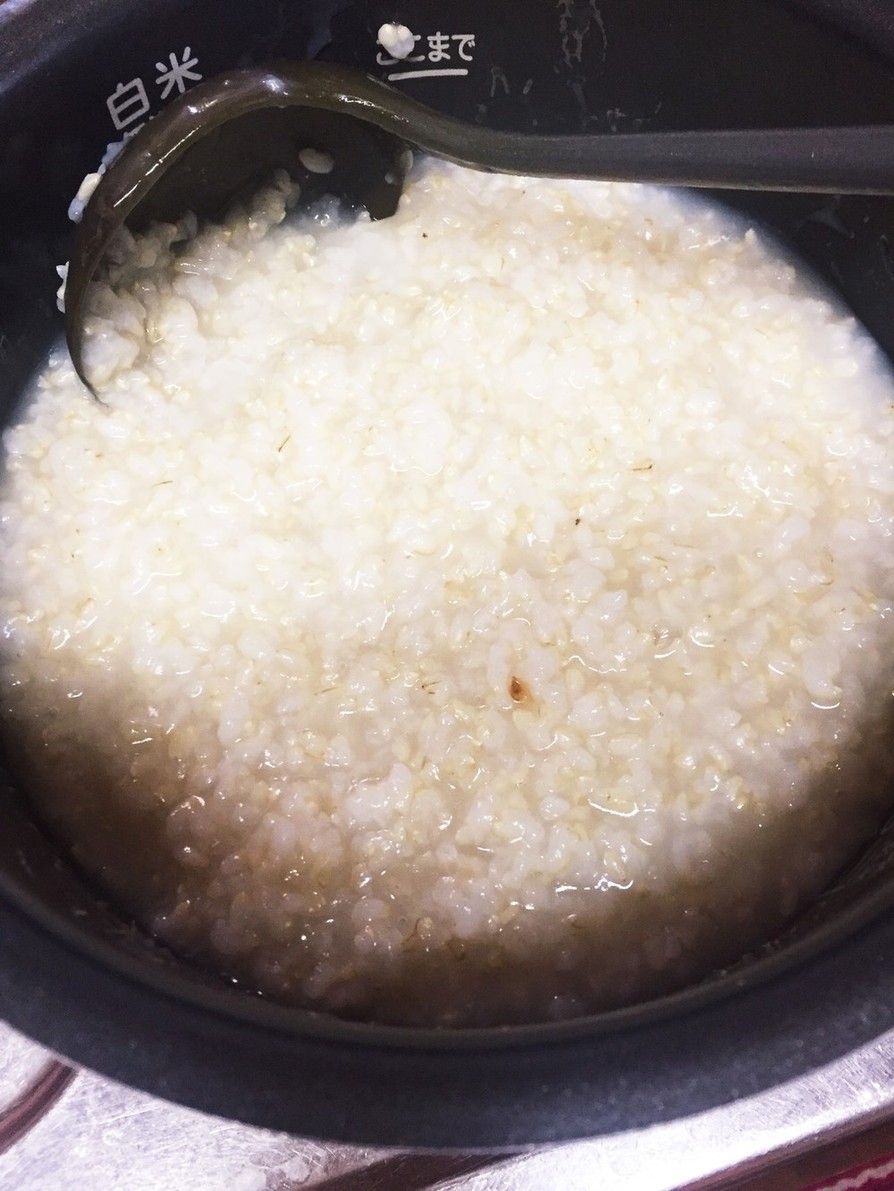 炊飯器にお任せ！米麹の簡単甘酒の画像