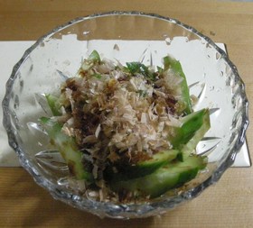簡単に出来る!漬物の変わりに・・きゅうり