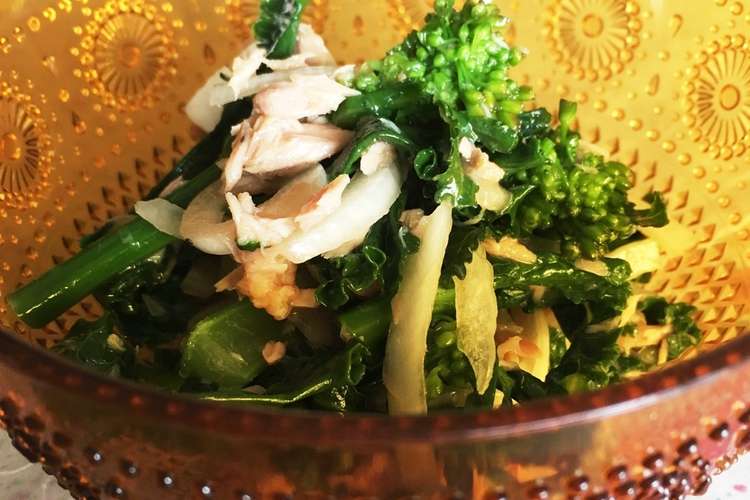 菜の花のサラダ お浸し 作りおき レシピ 作り方 By Misa05 クックパッド 簡単おいしいみんなのレシピが370万品