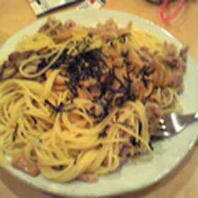 豚肉ときのこの和風スパ