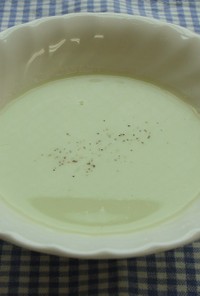 枝豆と豆乳のスープ