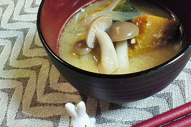 カボチャの味噌汁 レシピ 作り方 By 石村家の嫁 クックパッド