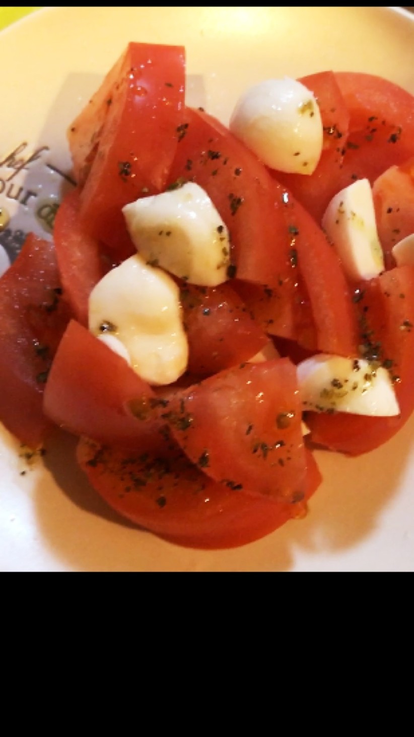 トマト☆モッツァレラチーズのカプレーゼの画像
