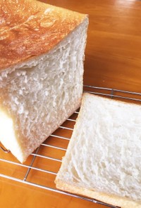 ふわふわ♪国産小麦のシンプル食パン♡