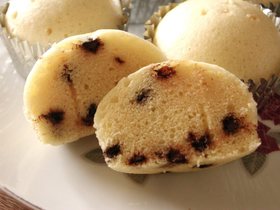 アーモンドチョコ蒸しパン