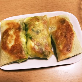 アボカド卵海老春巻き