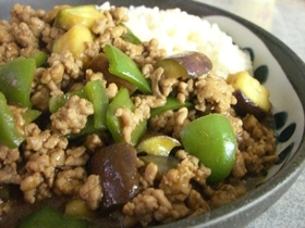 フライパンで簡単カレー