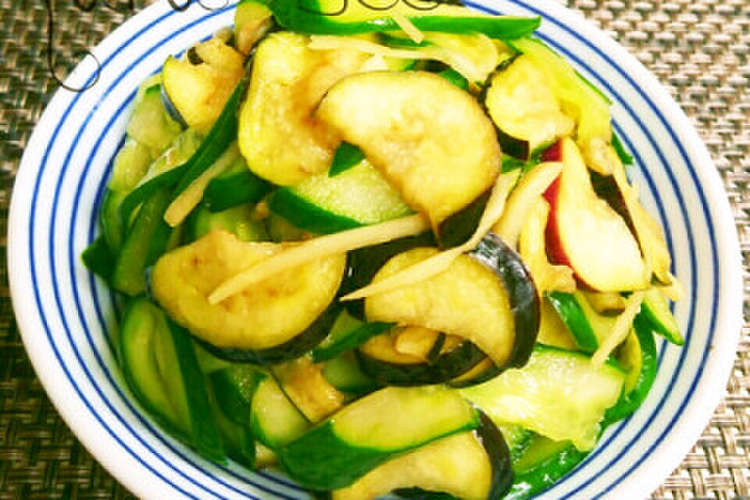 夏の簡単箸休め 茄子きゅうりもみもみ レシピ 作り方 By からあげビール クックパッド 簡単おいしいみんなのレシピが359万品
