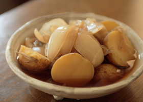 じゃがいもと玉ねぎのほくほく煮