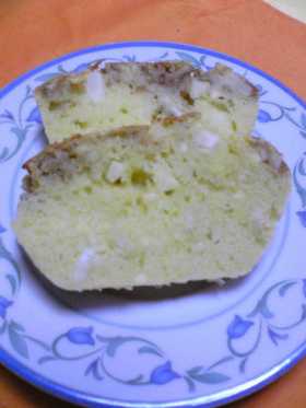 リンゴとサツマイモのパウンドケーキ