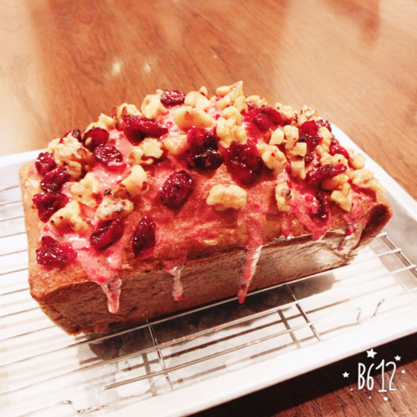 ベリー入りグリルパウンドケーキ レシピ