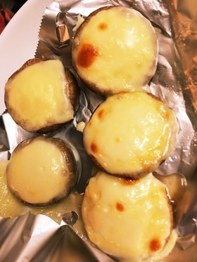 簡単!しいたけのマヨチーズ焼き♡