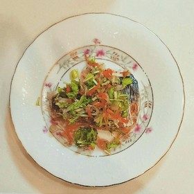 サワラのらっきよ野菜ソース