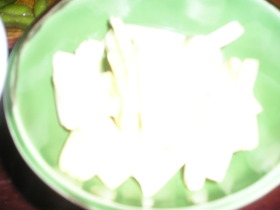 セロリの浅漬け
