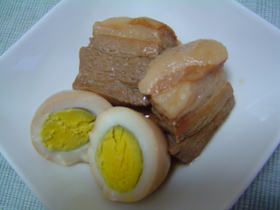 我が家の豚角煮