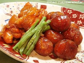 こっくり美味しい☆ 栗と鶏肉の煮もの
