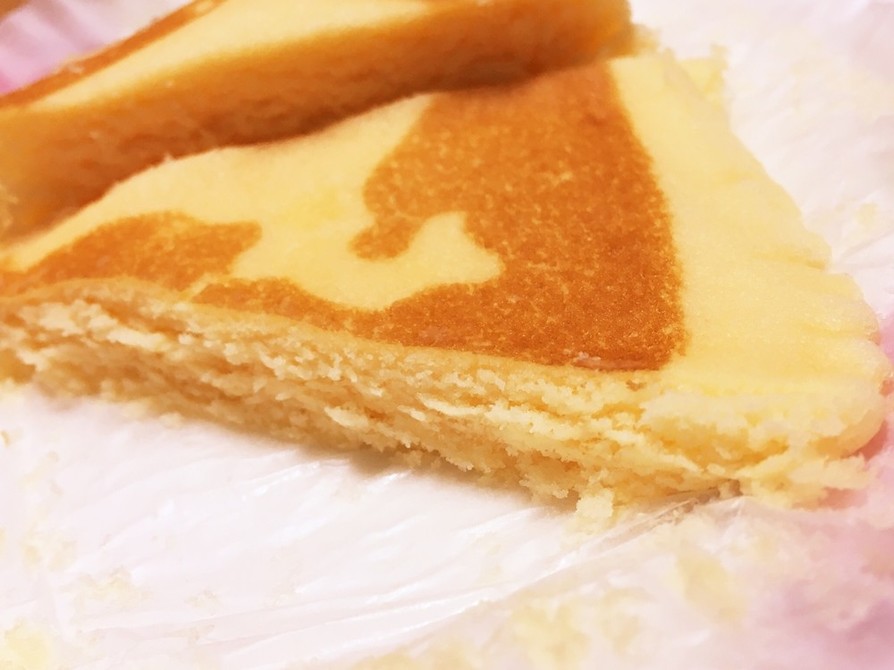 北海道チーズ蒸しケーキで！濃厚ケーキ♡の画像