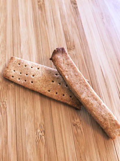 米粉で歯固めクッキー砂糖不使用の写真
