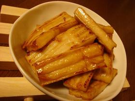 もちもち☆生麩のバター醤油焼き☆
