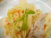 めっけもん♪春のあっさり~塩味パスタの写真