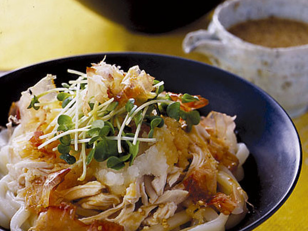 ごまだれぶっかけうどん