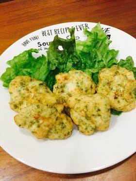 お弁当に☆鶏胸肉と豆腐のふわふわナゲット