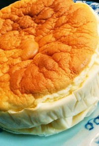 簡単！！ベビーチーズのスフレチーズケーキ