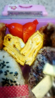 お弁当に甘くない卵焼き⭐ハムチーズ⭐の写真