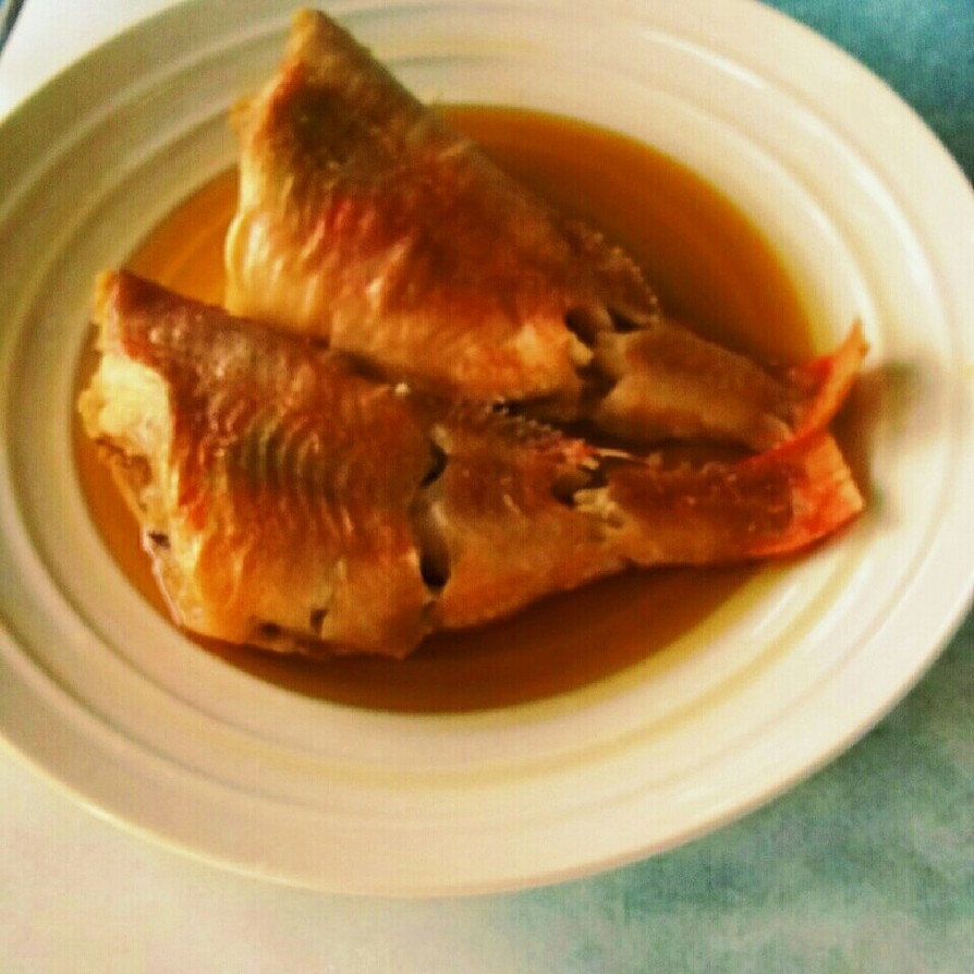 すき焼きのタレとめんつゆで☆赤魚の煮付けの画像