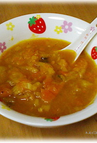 免疫力アップのトロトロ野菜スープ