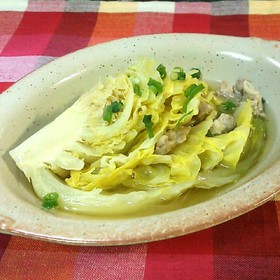 キャベツと豚バラの簡単♡スープ煮♪