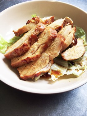 鶏胸肉のやわらかステーキ 超簡単
