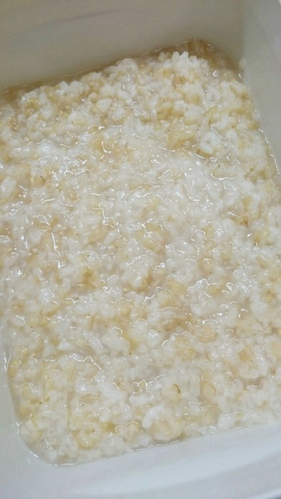 炊飯器で★玄米甘酒の簡単な作り方の写真