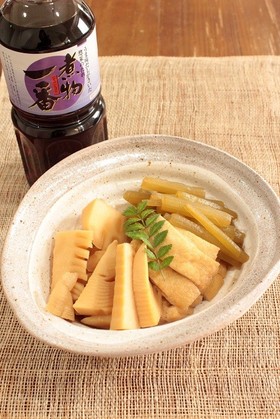 ふきとたけのこの煮物